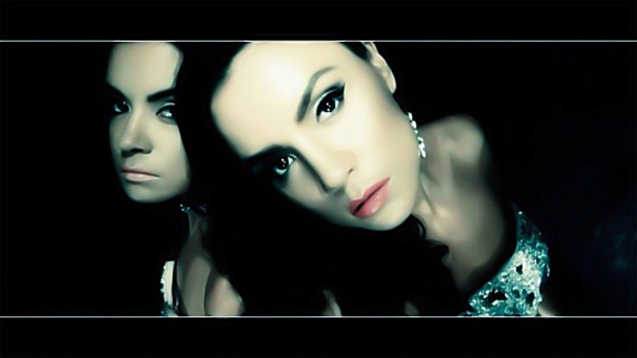 Video Still from Baker Twin’s Fashion Video for their YouTube channel. www.TheBakerTwins.com