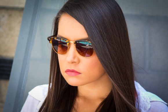 Shauna Baker wearing her Cruiser Tens Sunglasses